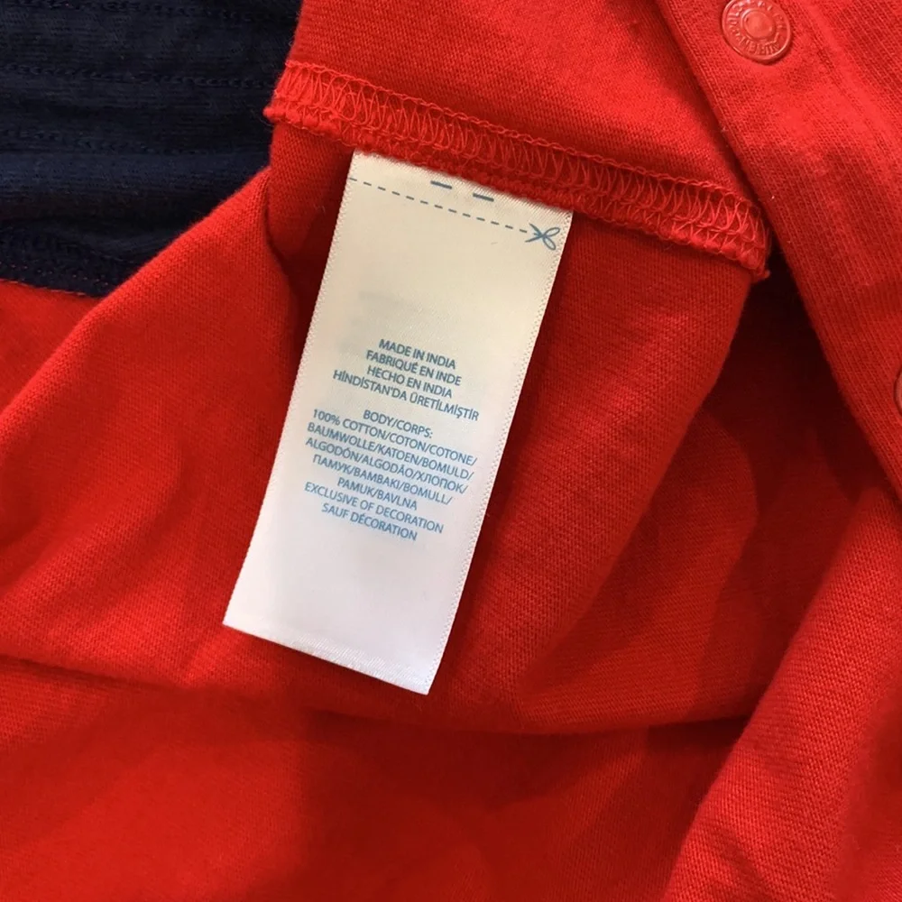 Ralph Lauren cotton jersey footed coverall
